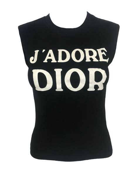 dior tank top 2017|vintage christian Dior t shirts.